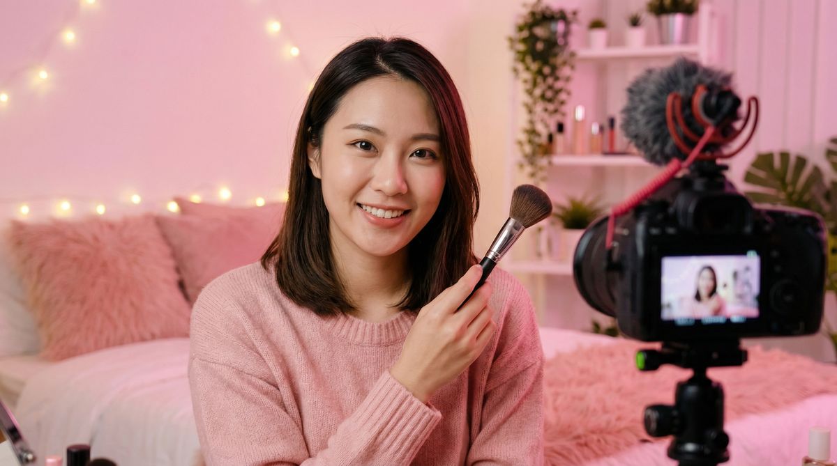 户外露出美食探店视频