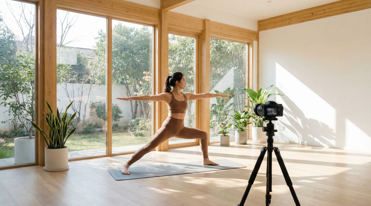 户外露出健身视频教程